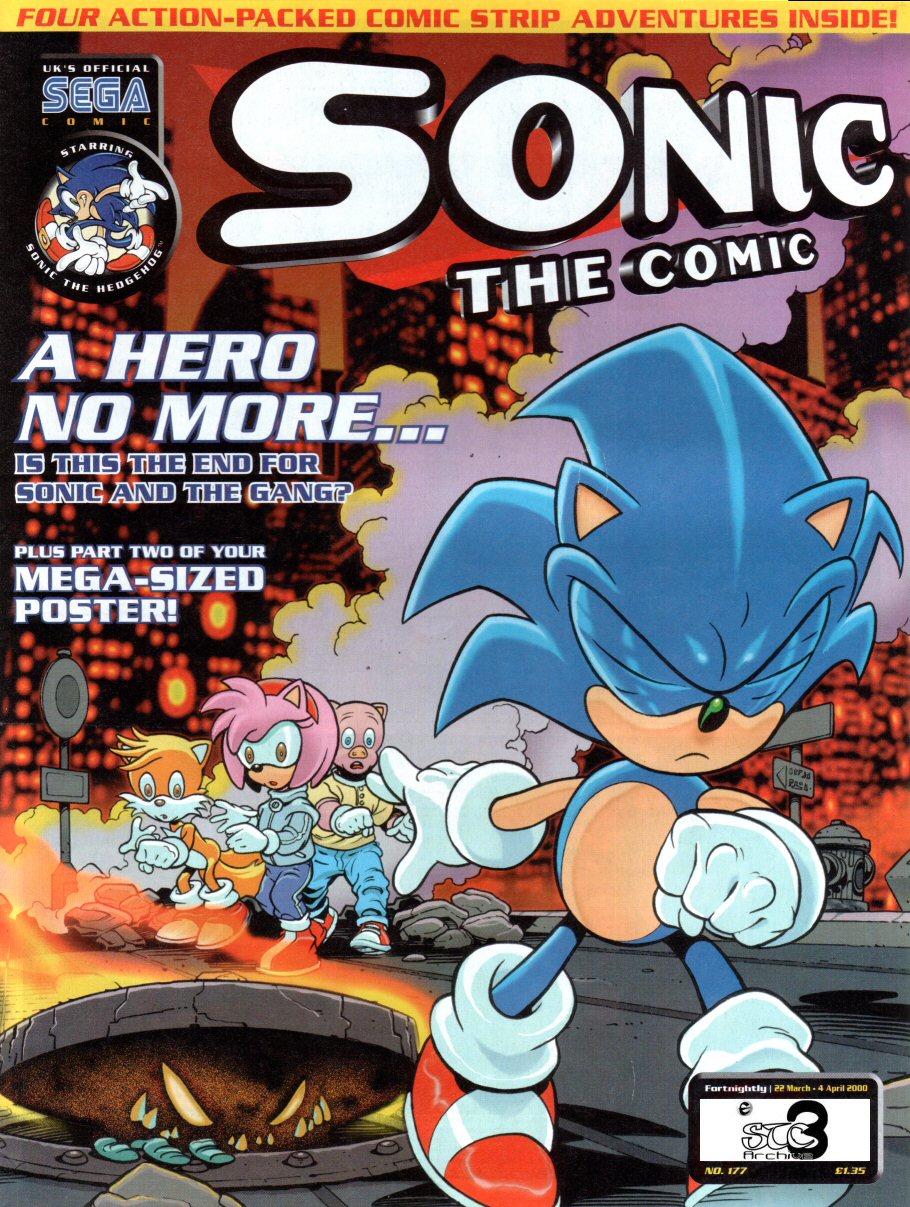 Sonic - The Comic Issue No. 177 Comic cover page